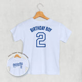 Birthday Boy Varsity #2 (Kids Back Print)