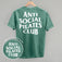 Anti Social Pilates Club (White) (Back Print)