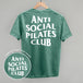 Anti Social Pilates Club (White) (Back Print)