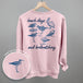 Beach Days And Birdwatching (Back Print)