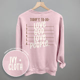 Love God Love People (Back Print)