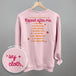 Say Your Affirmations (Back Print)