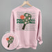 Pickleball Floral Repeated (Back Print)