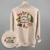 Sorry I'm All Booked Christmas Movies (Back Print)