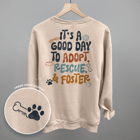 Adopt, Rescue, & Foster (Back Print)