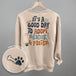Adopt, Rescue, & Foster (Back Print)