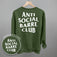 Anti Social Barre Club (White) (Back Print)