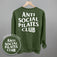 Anti Social Pilates Club (White) (Back Print)