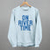 On River Time Block Letters