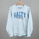 Salty Vibes Arch + Script Distressed