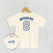 Birthday Boy Varsity #8 (Kids Back Print)