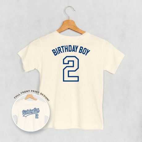 Birthday Boy Varsity #2 (Kids Back Print)