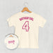 Birthday Girl Varsity #4 (Kids Back Print)