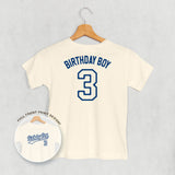 Birthday Boy Varsity #3 (Kids Back Print)