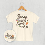 Bunny Kisses + Easter Wishes (Kids Back Print)