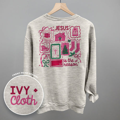 Jesus Is The Reason Pink Doodles (Back Print)