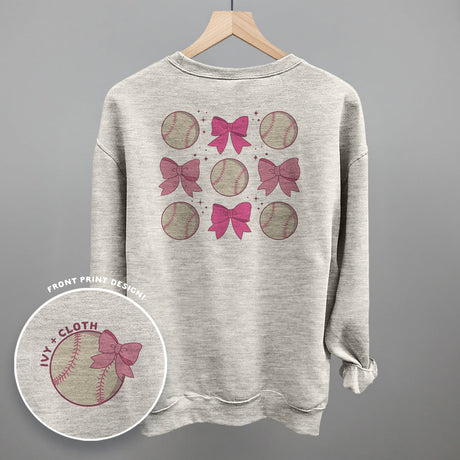 Baseball and Bows (Back Print)