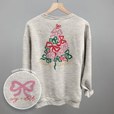 Merry Christmas Bow Tree (Back Print)
