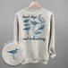 Beach Days And Birdwatching (Back Print)