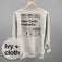 Spin Cycle Instructor Nutrition Facts (Back Print)