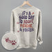 Adopt, Rescue, & Foster Cat (Back Print)