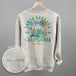 Santa Barbara, CA Surf The Sun (Back Print)