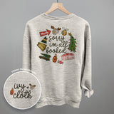 Sorry I'm All Booked Christmas Movies (Back Print)
