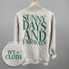 Sunny Days And Fairways (Back Print)
