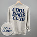 Cool Dads Club Blue (Back Print)