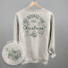 All Booked For Christmas Wreath (Back Print)
