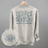 Sea-Sun's Greetings (Back Print)