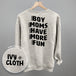 Boy Moms Have More Fun (Back Print)