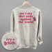 Me + My Diet Soda Against The World (Back Print)