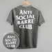 Anti Social Barre Club (White) (Back Print)