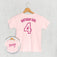 Birthday Girl Varsity #4 (Kids Back Print)