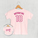 Birthday Girl Varsity #10 (Kids Back Print)