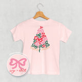 Merry Christmas Bow Tree (Kids Back Print)