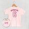 Birthday Girl Varsity #6 (Kids Back Print)