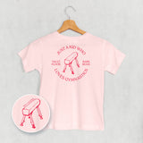 Just A Kid Who Loves Gymnastics (Kids Back Print)