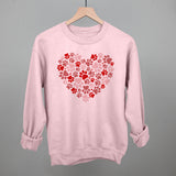 Paw Print Heart