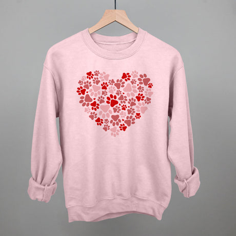Paw Print Heart
