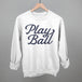 Play Ball (Vintage Script)
