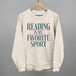 Reading Is My Favorite Sport