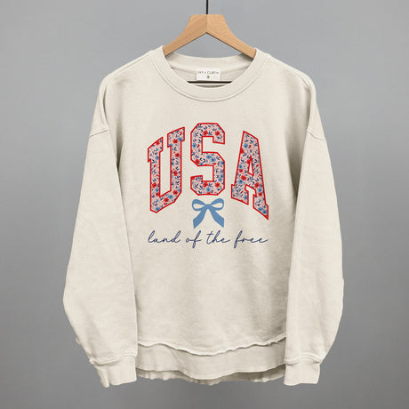 USA Floral Arch + Bow