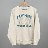 Pray More Worry Less Palm Trees