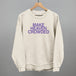 Make Heaven Crowded Purple