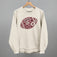 Floral Football Maroon