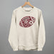 Floral Football Maroon