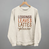 Leggings, Leaves, Lattes Please!