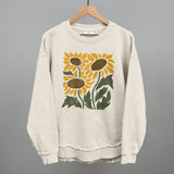Abstract Sunflowers